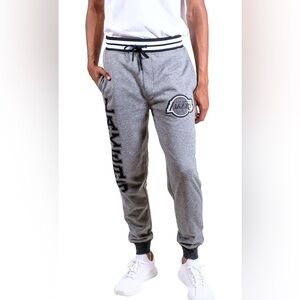 Ultra Game NBA Official Men's Super Soft Game Day Jogger Sweatpants - LAKERS